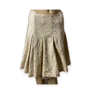 Tibi Jacquard Textured Pleated Skirt Size 2